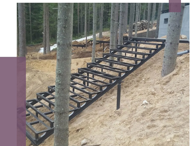 Монтаж металлических лестниц в Фрязине от 13760 руб. 