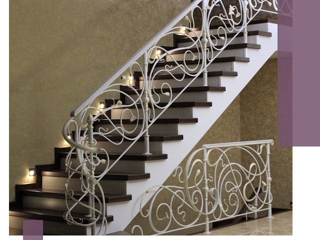 Кованые лестницы под ключ в Фрязине — изготовление и монтаж