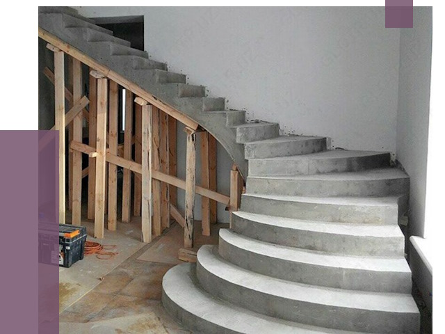 Изготовление бетонных лестниц под ключ в Фрязине от 20251 руб. | ПРОЛЁТ-Фрз