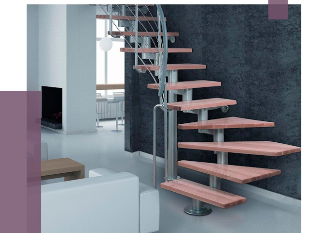 Модульные лестницы в Фрязине от 17135 руб. — купить в ПРОЛЁТ-Фрз