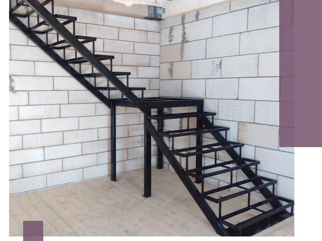 Лестницы на металлокаркасе под ключ в Фрязине — изготовление и монтаж