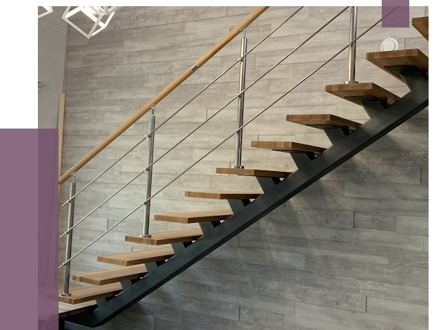 Изготовление лестниц на монокосоуре в Фрязине от 77368 руб. 