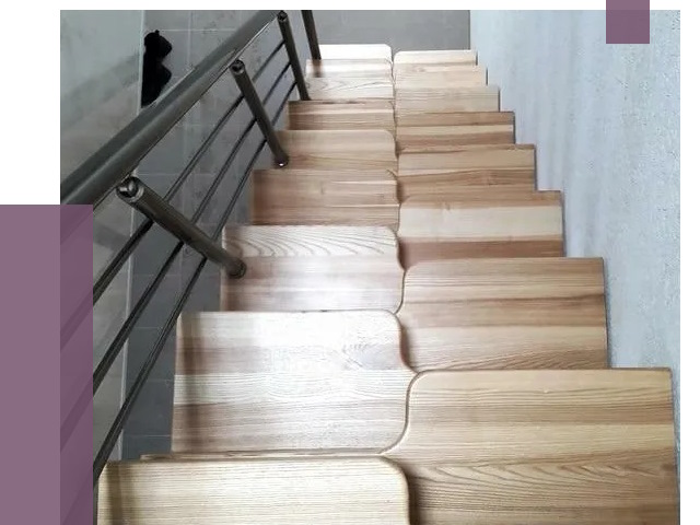 Лестницы гусиный шаг в Фрязине от 13241 руб. под ключ | ПРОЛЁТ-Фрз