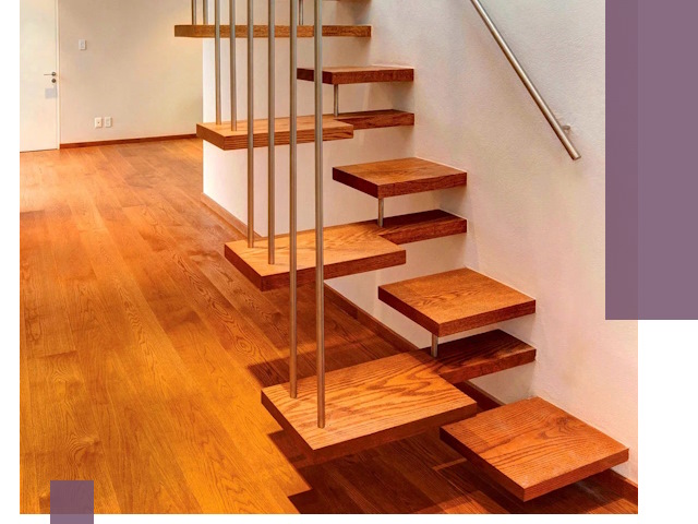 Лестницы «гусиный шаг» на заказ в Фрязине для узких пространств