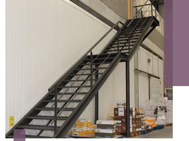 Лестницы для производства в Фрязине — изготовление и монтаж