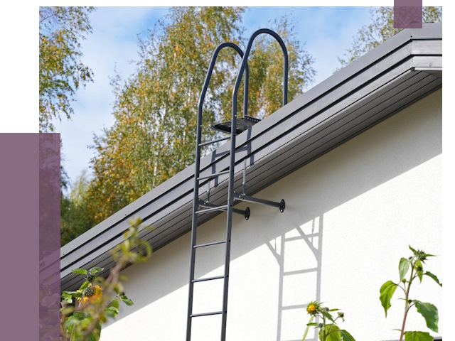 Лестницы на крышу в Фрязине от 19420 руб. — монтаж и монтаж ПРОЛЁТ-Фрз