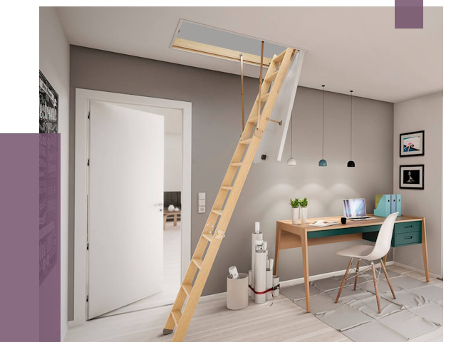 Чердачные лестницы в Фрязине — от 14799 руб. | ПРОЛЁТ-Фрз