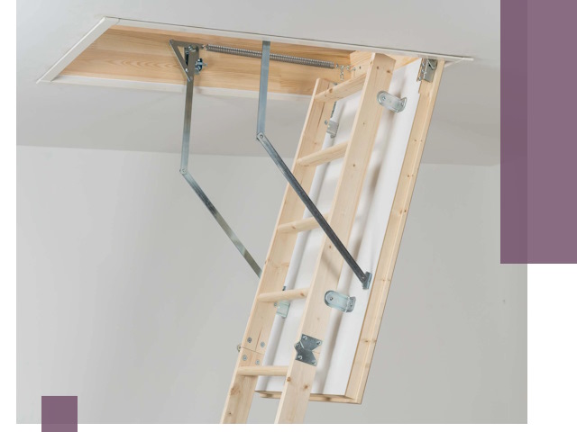 Установка чердачной лестницы под ключ в Фрязине