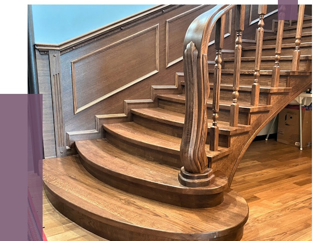 Дубовые лестницы под ключ в Фрязине от 179141 руб. — ПРОЛЁТ-Фрз