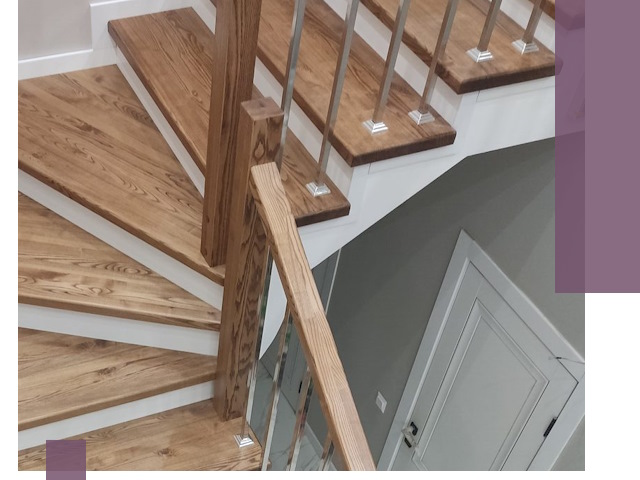 Обшивка металлических лестниц под ключ в Фрязине