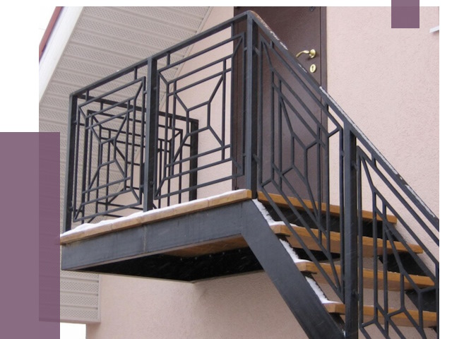 Металлические перила в Фрязине от 4362 руб.  | ПРОЛЁТ-Фрз