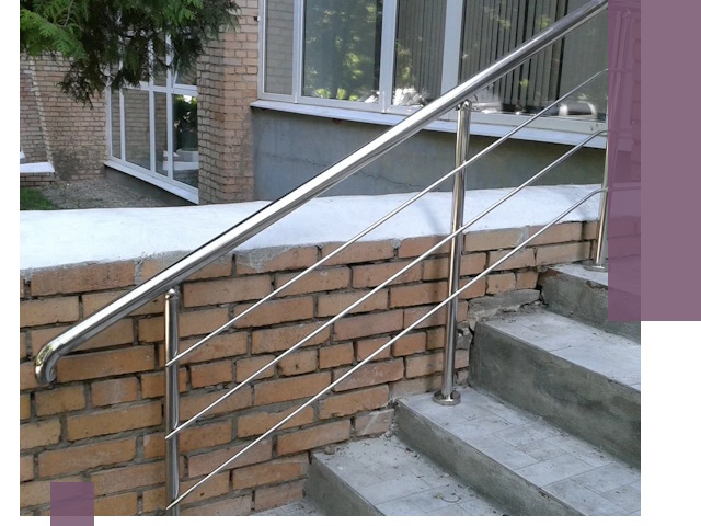 Перила из нержавеющей стали высокого качества в Фрязине