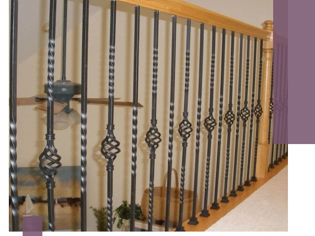 Изготовление и монтаж кованных перил в Фрязине под ключ