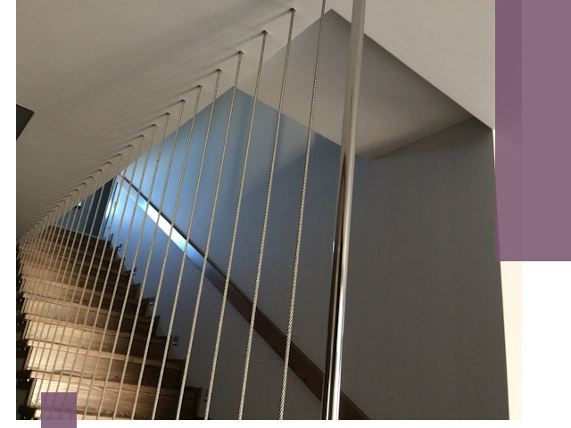 Тросовые перила под ключ в Фрязине — производство и монтаж