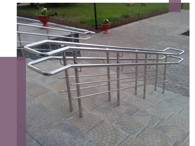 Перила для инвалидов в Фрязине от 7706 руб. под ключ | ПРОЛЁТ-Фрз