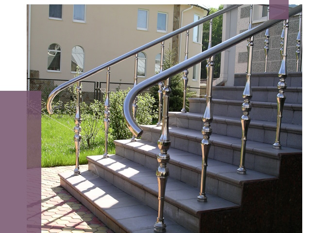 Перила для крыльца в Фрязине от 10904 руб. — монтаж ПРОЛЁТ-Фрз