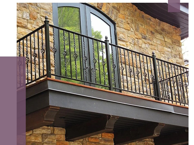 Балконные ограждения в Фрязине от 8152 руб. — купить | ПРОЛЁТ-Фрз
