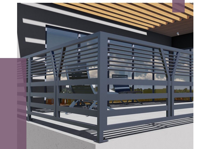 Изготовление балконных ограждений в Фрязине от 10904 руб. | ПРОЛЁТ-Фрз