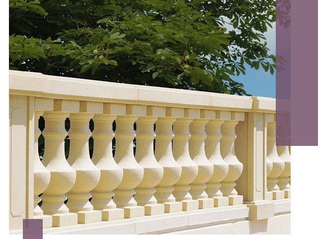 Установка балюстрады в Фрязине: изготовление и монтаж под ключ