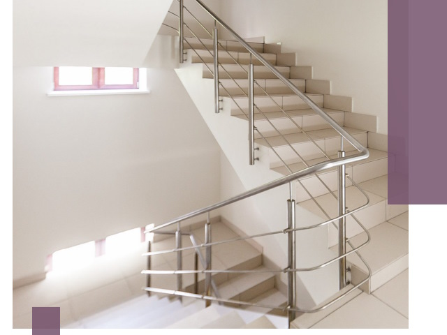 Установка и замена перил в подъезде в Фрязине