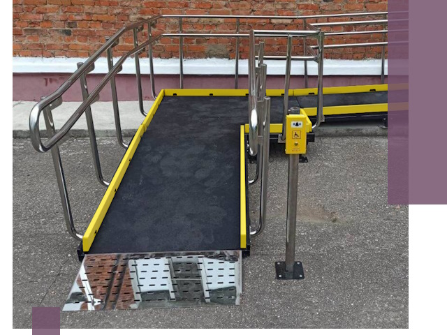 Изготовление наклонных пандусов для инвалидов в Фрязине