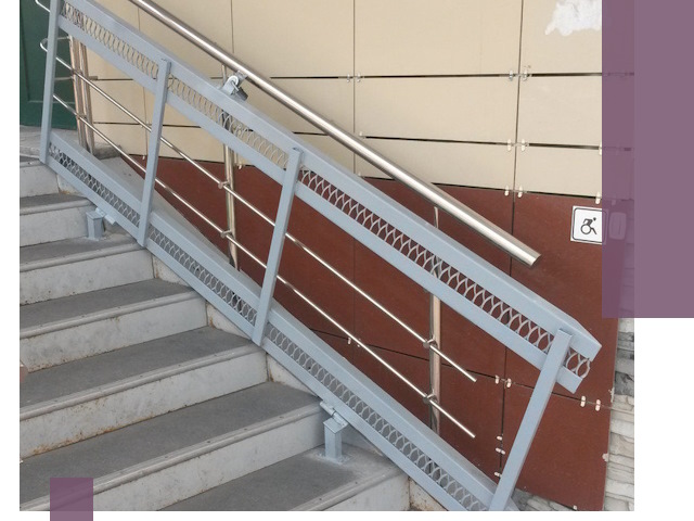 Изготовление откидных пандусов под ключ в Фрязине