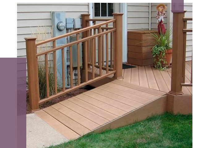 Пандус на крыльцо в Фрязине под ключ от 7893 руб. 