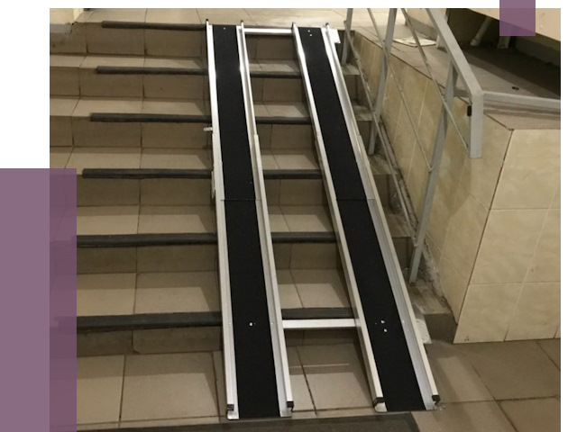 Установка пандуса в подъезд в Фрязине от 8100 руб. под ключ | ПРОЛЁТ-Фрз