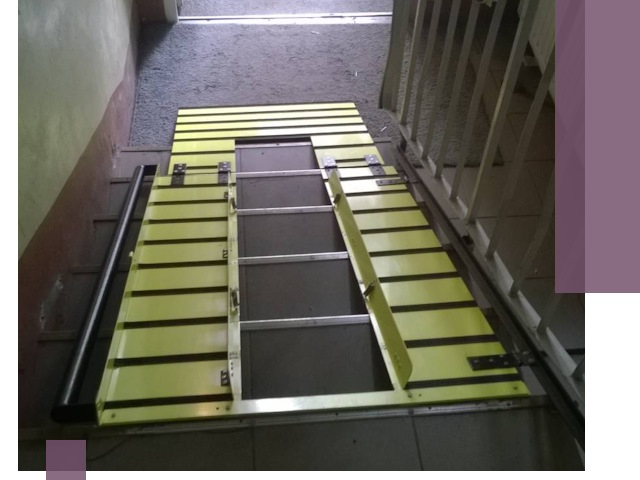 Профессиональный монтаж пандуса в подъезд в Фрязине