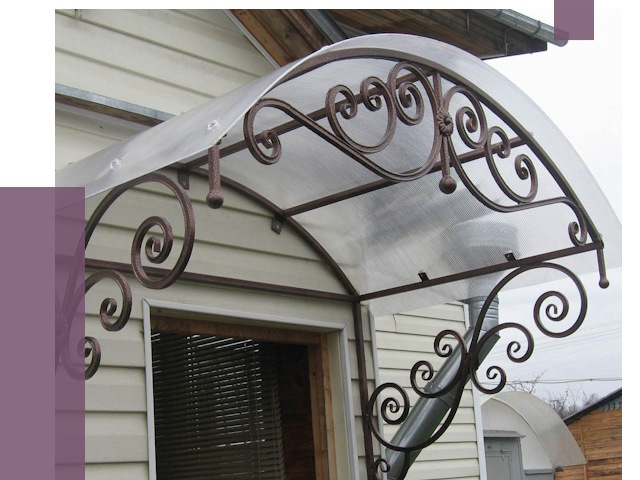 Изготовление козырьков в Фрязине от 7477 руб. — заказать | ПРОЛЁТ-Фрз