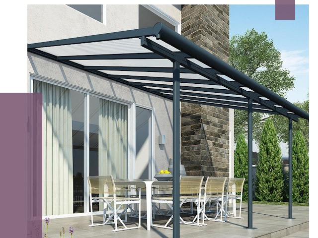 Навесы пристенные в Фрязине от 9243 руб. — монтаж и установка | ПРОЛЁТ-Фрз