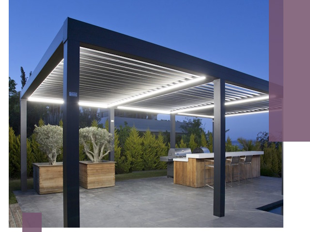 Навесы отдельно стоящие под ключ в Фрязине из металла и поликарбоната