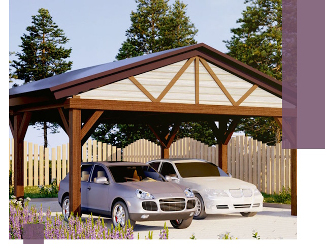 Навесы для автомобиля в Фрязине — изготовление и монтаж