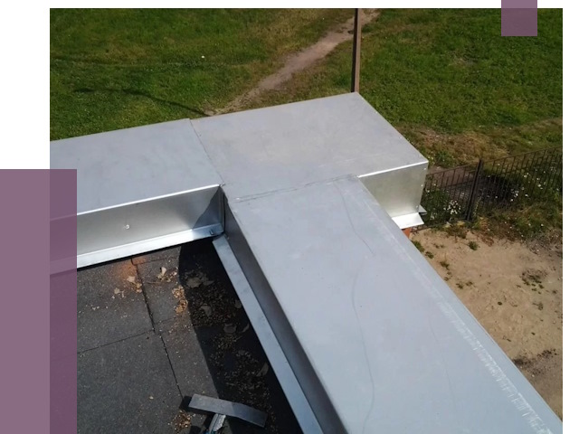 Оцинкованные парапеты в Фрязине от 8152 руб.  | ПРОЛЁТ-Фрз