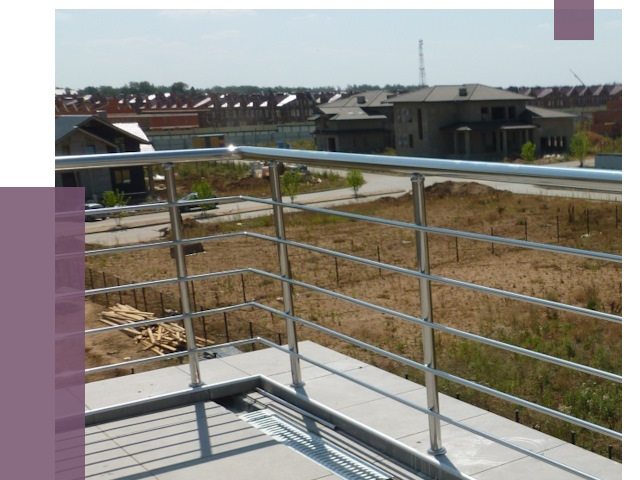 Парапеты из нержавеющей стали в Фрязине от 8100 руб. за м² | ПРОЛЁТ-Фрз