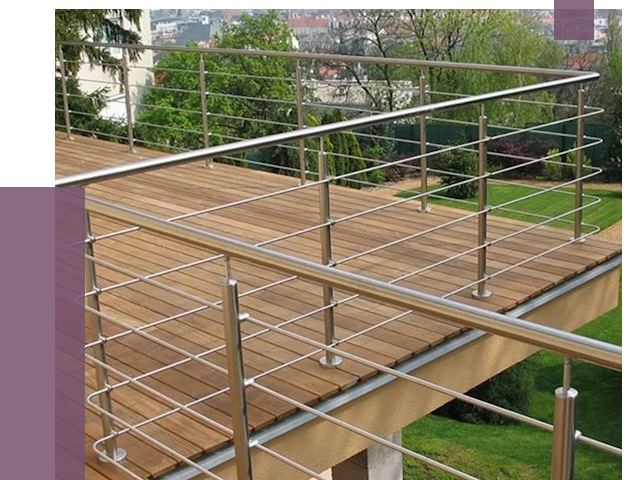 Алюминиевые парапеты в Фрязине под ключ от 7893 руб. 