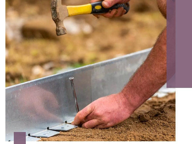 Монтаж металлических бордюров в Фрязине быстро и качественно