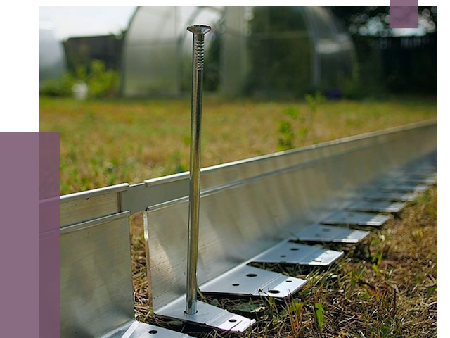 Металлические бордюры для газона в Фрязине от 4362 руб. | ПРОЛЁТ-Фрз