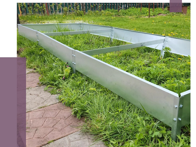 Металлические бордюры для грядок в Фрязине от 1817 руб.