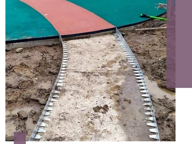 Металлические бордюры для дорожек в Фрязине — монтаж и изготовление