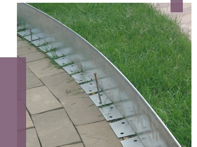 Металлические бордюры для тротуаров в Фрязине от 8827 руб.