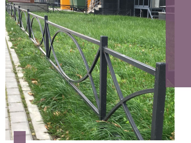 Газонные ограждения из металла в Фрязине — монтаж и продажа