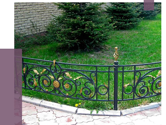 Кованые газонные ограждения в Фрязине от 7737 руб. — ПРОЛЁТ-Фрз