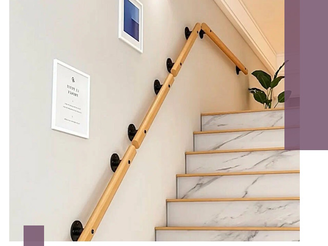 Поручни металлические и деревянные под ключ в Фрязине