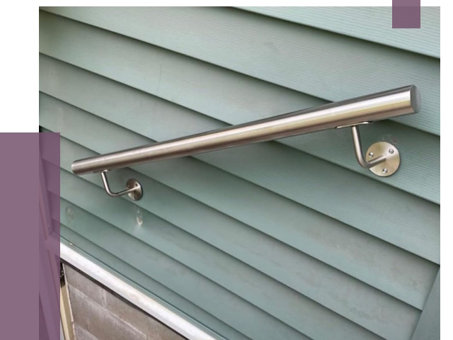 Поручни из нержавеющей стали в Фрязине от 7789 руб.  | ПРОЛЁТ-Фрз