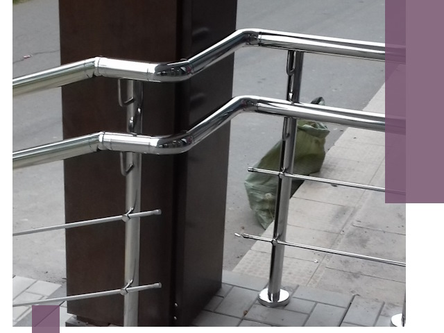 Монтаж поручней из нержавеющей стали в Фрязине качественно и быстро